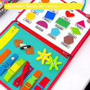 Montessori Busy Board Para Crianças Maleta Educativa