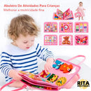 Montessori Busy Board Para Crianças Maleta Educativa