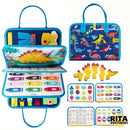 Montessori Busy Board Para Crianças Maleta Educativa
