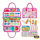 Montessori Busy Board Para Crianças Maleta Educativa