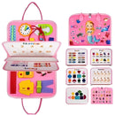 Montessori Busy Board Para Crianças Maleta Educativa