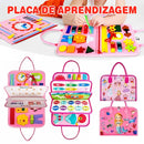 Montessori Busy Board Para Crianças Maleta Educativa