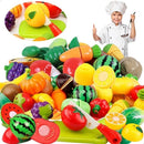 Brinquedo Comidinha Cozinha Frutas e Legumes