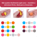 Massa EVA Colorida Infantil 20 Cores