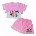 Conjunto Infantil Menina - Saia Short - Tendencia - Verao