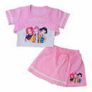 Conjunto Infantil Menina - Saia Short - Tendencia - Verao