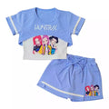 Conjunto Infantil Menina - Saia Short - Tendencia - Verao