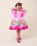 Vestido Temático Kids Princesas Disney