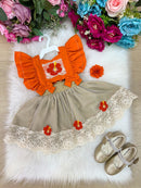 Romper/Vestido Moana Princesa Praiana