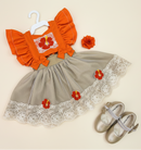 Romper/Vestido Moana Princesa Praiana