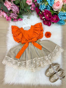 Romper/Vestido Moana Princesa Praiana