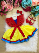 Romper/Vestido Princesa Branca de Neve