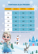 Fantasia Princesa Elsa Frozen