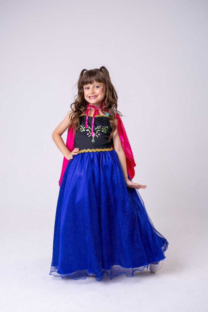 Fantasia Princesa Ana Frozen