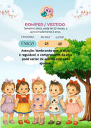 Romper/Vestido Princesa Branca de Neve