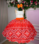 Vestido Temático Infantil Luxo Moana