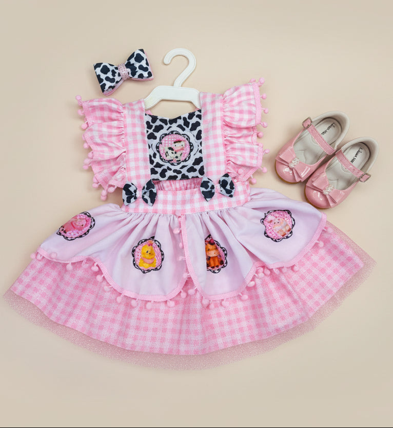 Romper/Vestido Fazendinha