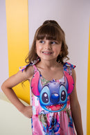 Vestido Stitch - Rosa