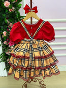Conjunto Junino Vermelho - Encanto Caipira