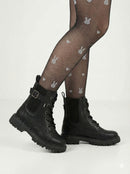 Bota\Coturno Jade Preto