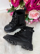 Bota\Coturno Jade Preto