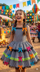 Vestido Junino - Arraia do Chamego