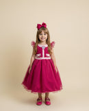 Vestido Mini Miss Temático Patrulha Canina - Sky