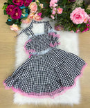 Conjunto Junino Luxo - Charme do Arraia Preto