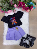 Conjunto Blogueirinha Temático Guerreiras do K-Pop
