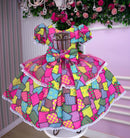 Vestido Junino - Sertão Animado Pink